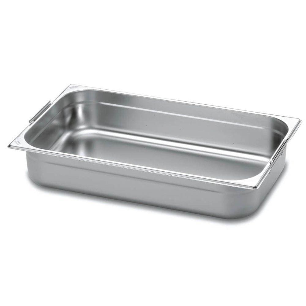 Cuba Gastronômica Tramontina 2/1 em Aço Inox com Alças Móveis Profundidade 65 mm - Aço 304 Tramontina