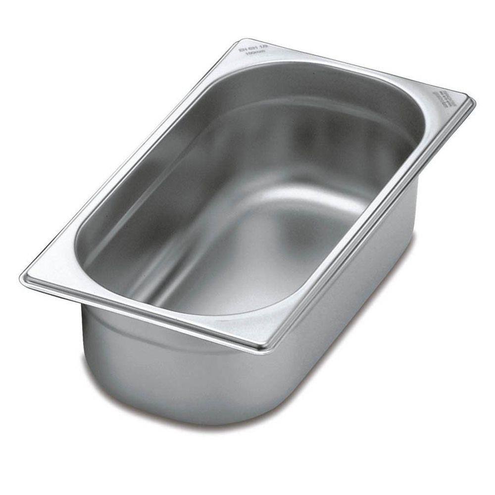 Cuba Gastronômica Tramontina 1/3 em Aço Inox sem Alças Profundidade 150 mm - Aço 304 Tramontina