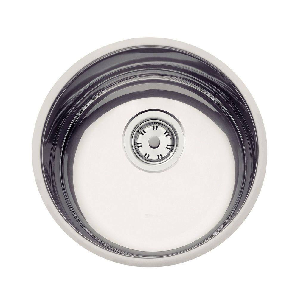 Cuba de embutir Tramontina Luna 30 BL Polido 30 cm Aço Inox