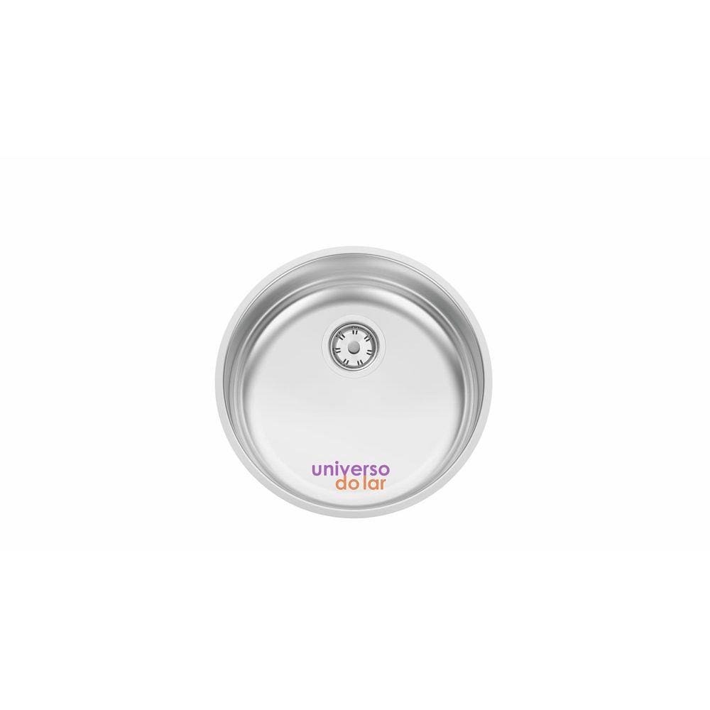 Cuba de embutir Tramontina Luna em Aço Inox Polido 38 cm Aço Inox