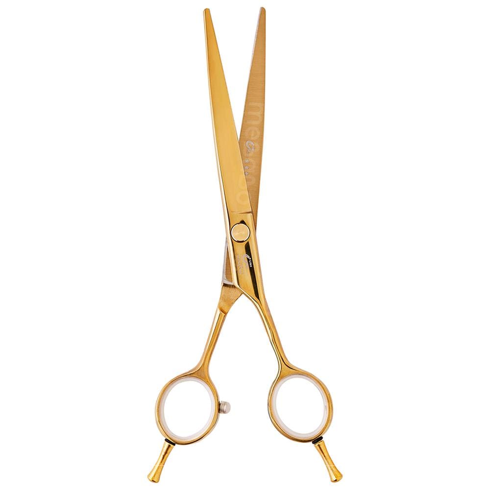 Tesoura Profissional Umi Fio Laser AC Dourada