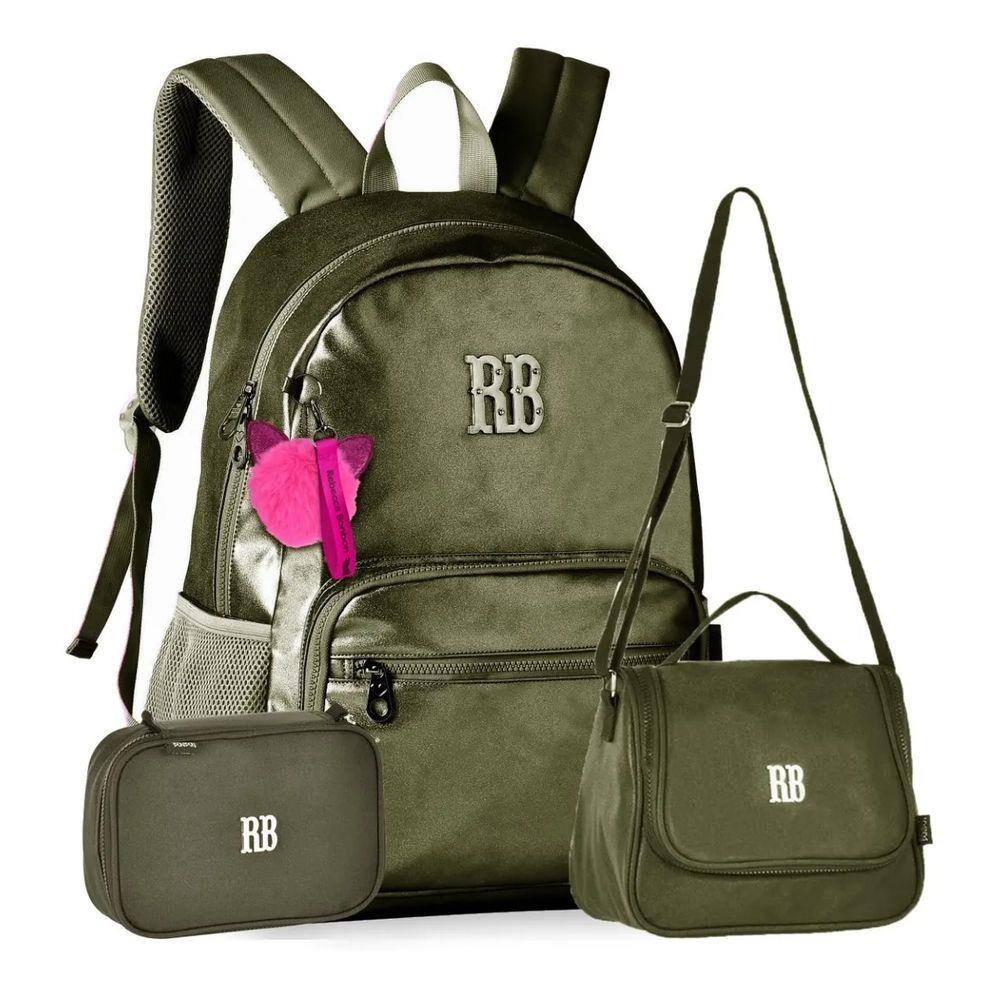 Kit Mochila Rebecca Bonbon Com Lancheira E Estojo 100 Pens | Extra