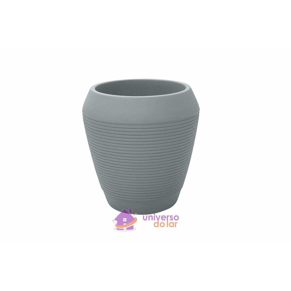 Vaso Egípcio Tramontina em Polietileno Cimento 41 cm Tramontina