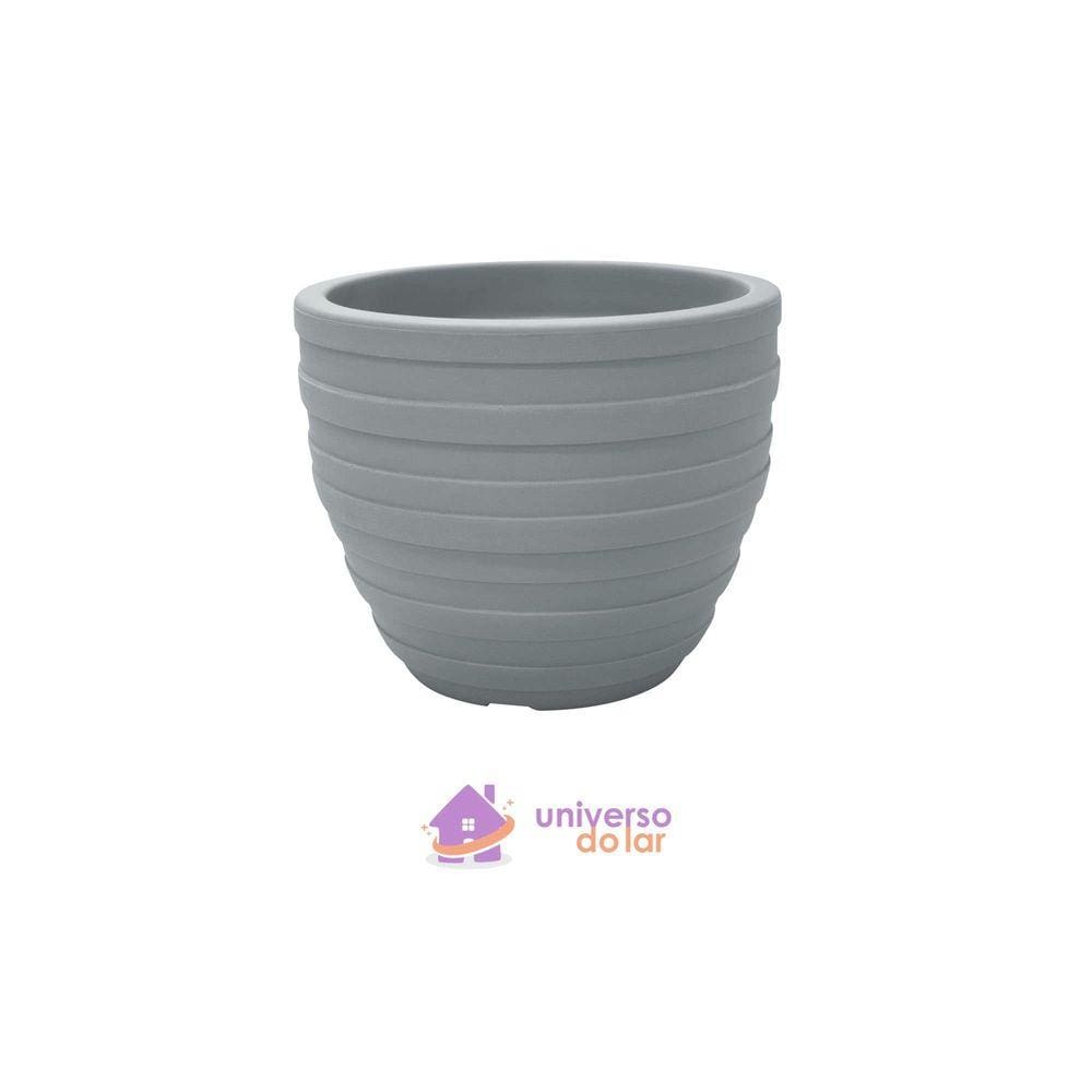 Vaso Inca Tramontina em Polietileno Cimento 32 cm Tramontina