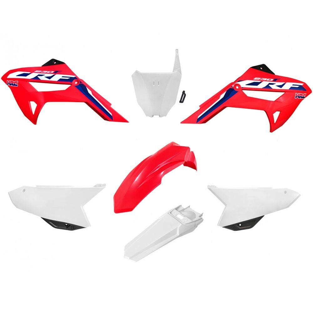 Kit Plástico Biker R1de Ride Crf 230 Com Adesivos