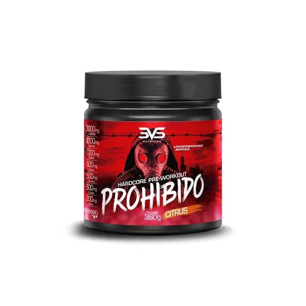 Prohibido HardCore Pré-Workout (360g)