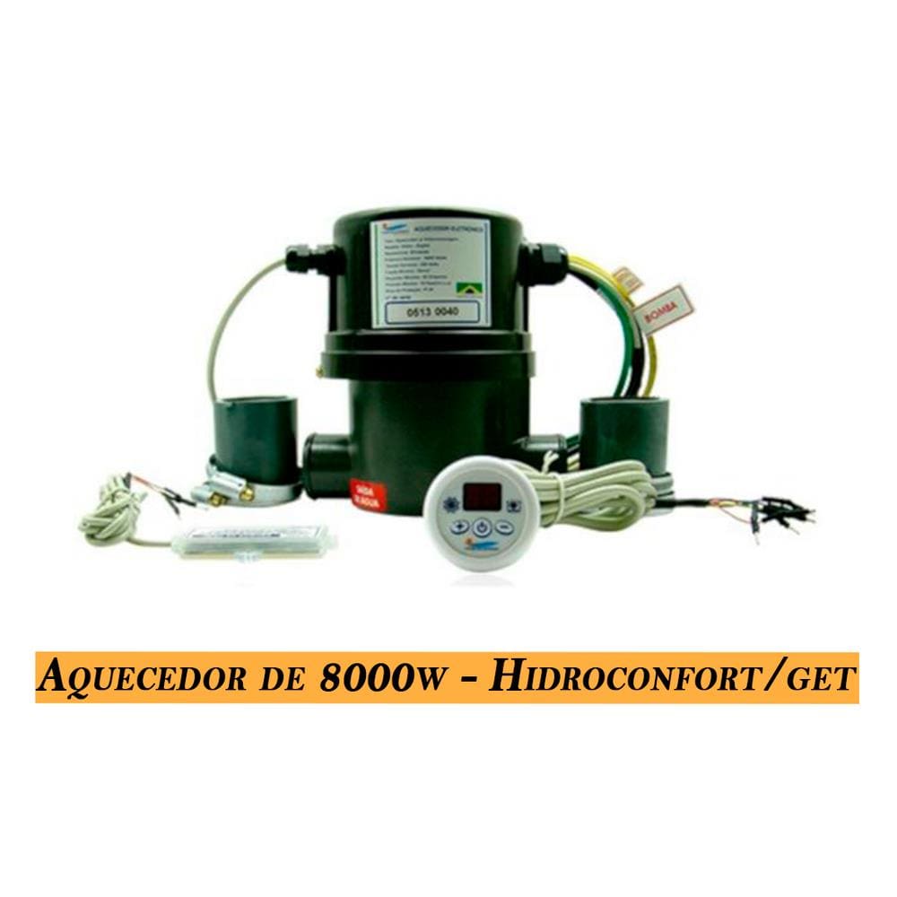 Aquecedor de Banheiras 8000w - Hidroconfort