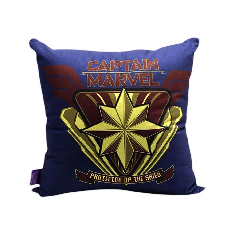 Almofada Capitã Marvel 40cm Produto Oficial C/ Nota Fiscal