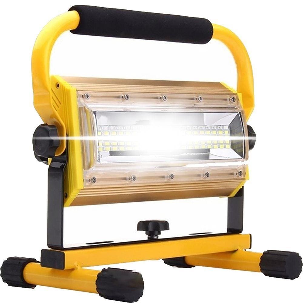 Holofote Refletor Recarregavel Led 100W À Prova D`Água