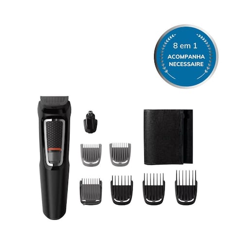 Aparador de Pelos Barbeador Philips Multigroom 8 em 1 MG3730/15 é boa?