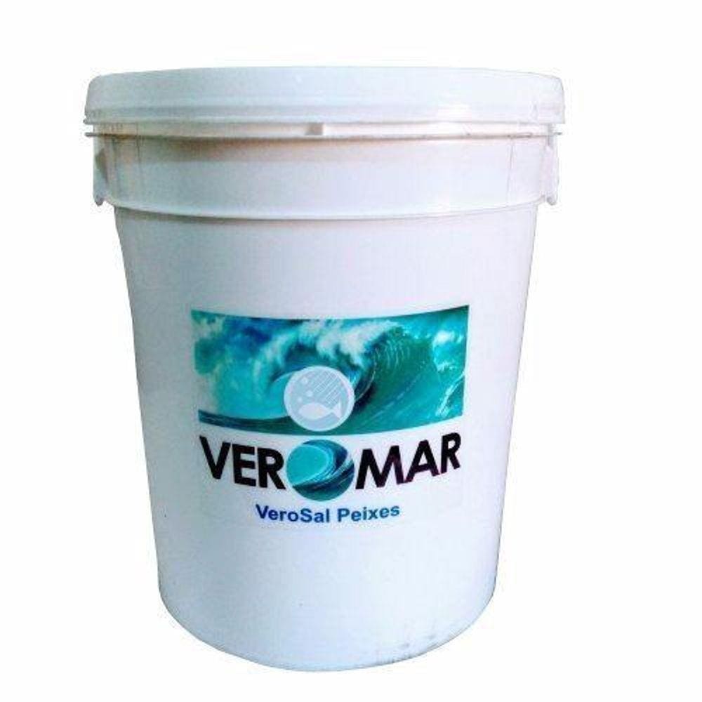 Sal Marinho Verosal Peixes Balde 10 Kg - Veromar