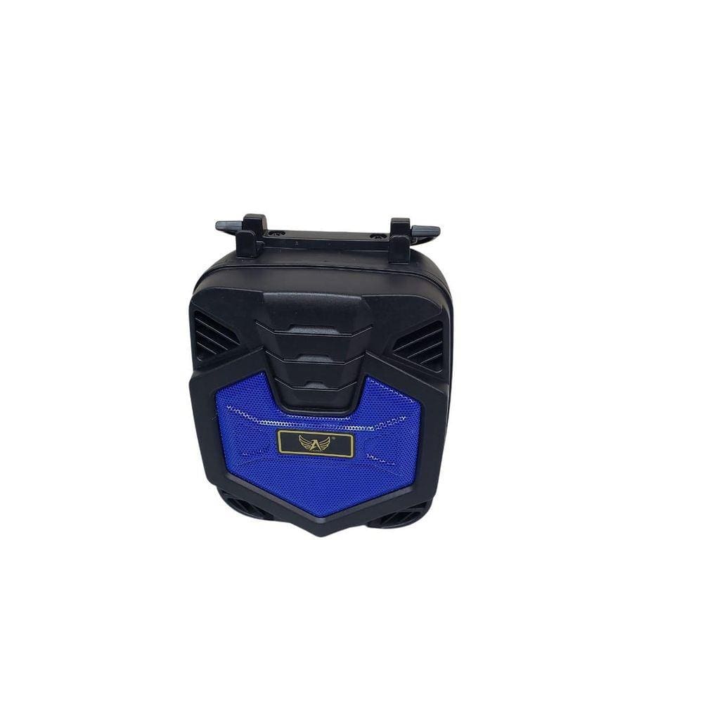 Caixa De Som Bluetooth Com Suporte Altomex 1186 Azul