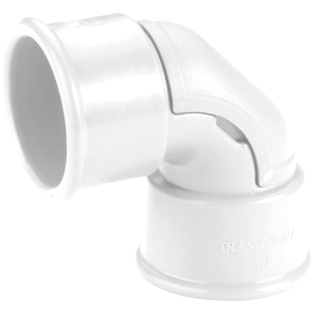 Cotovelo 90° 3/4” Tramontina Branco Tramontina