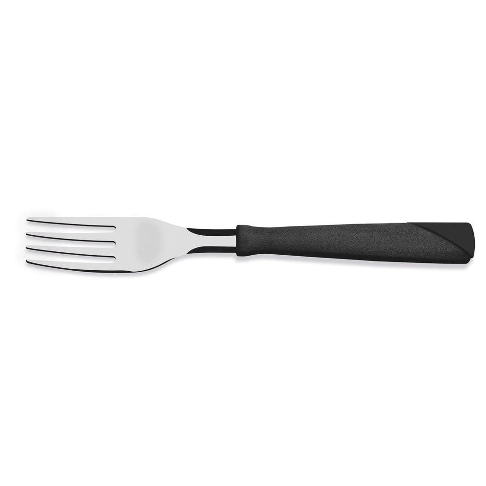 Garfo de Mesa Tramontina New Kolor com Lâmina em Aço Inox e Cabo de Polipropileno Preto Tramontina