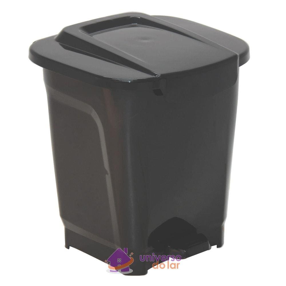Lixeira Tramontina T-Force 15 L Preta Tramontina