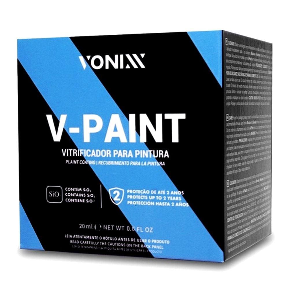 Vitrificador de Pintura V-Paint Até 2 Anos de Proteção 20ml Vonixx