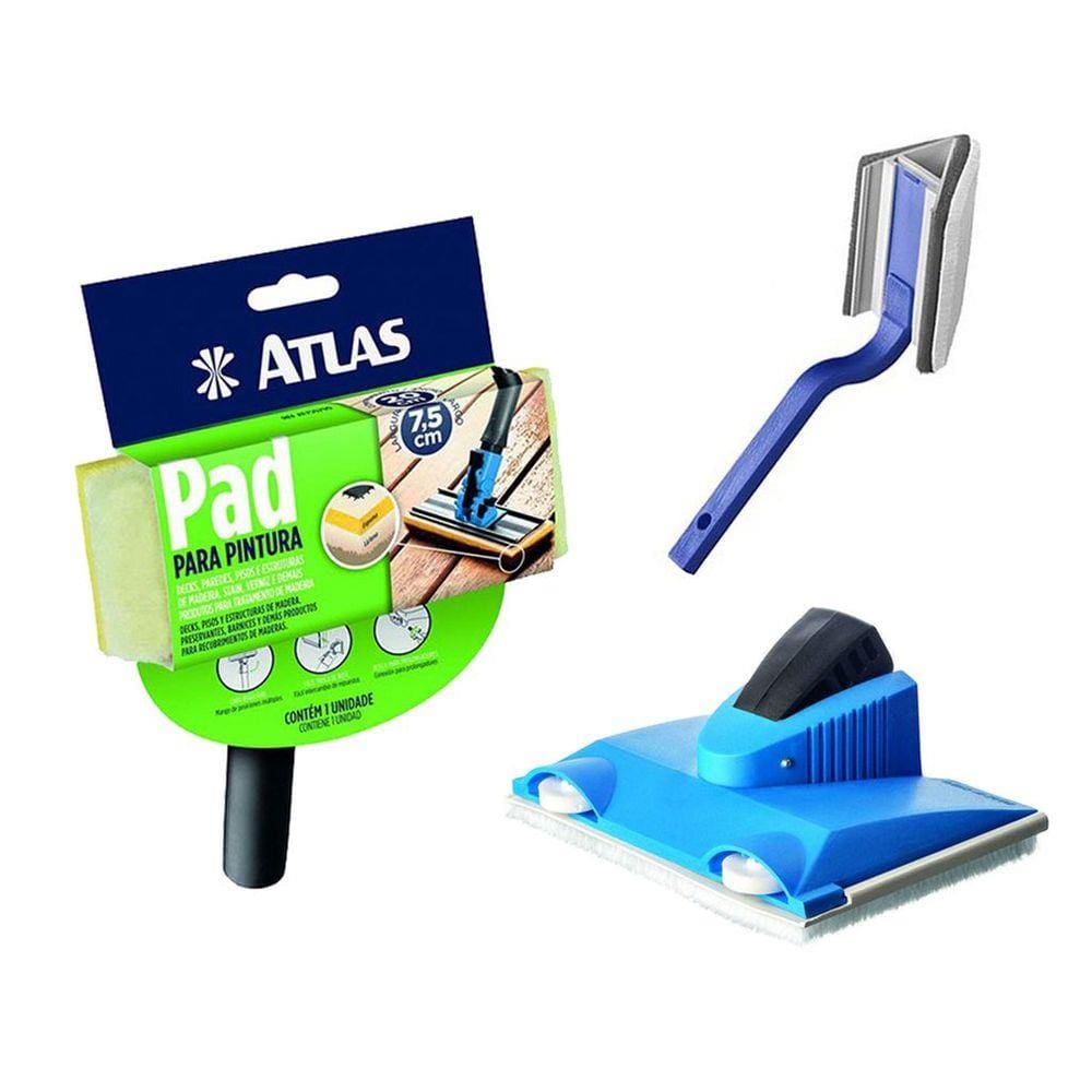 Pad Para Recorte + Pad Pintura Stain + Pad De Canto Atlas