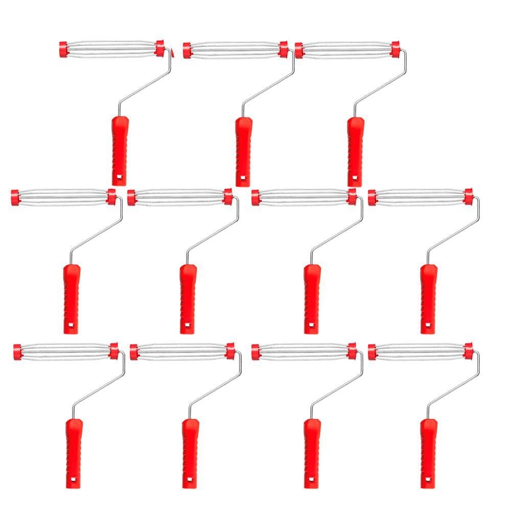 11 Unidades Garfo Para Rolo Pintura Suporte Sem Rosca 23cm