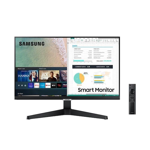 Smart Monitor FHD Samsung 24``, Plataforma Tizen, Tap View, HDMI, Bluetooth, HDR, Preto, Série M5 é boa?