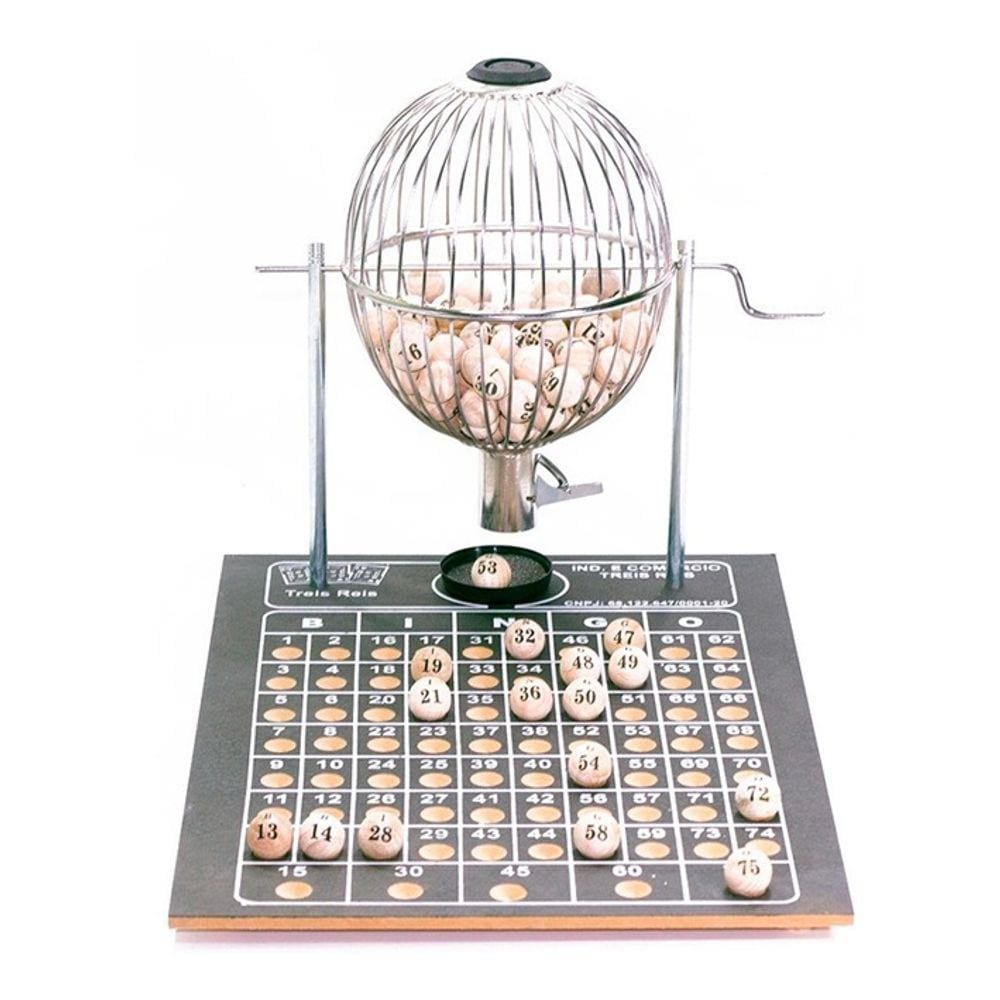 Bingo Profissional Nº2 + 200 Cartelas Completo