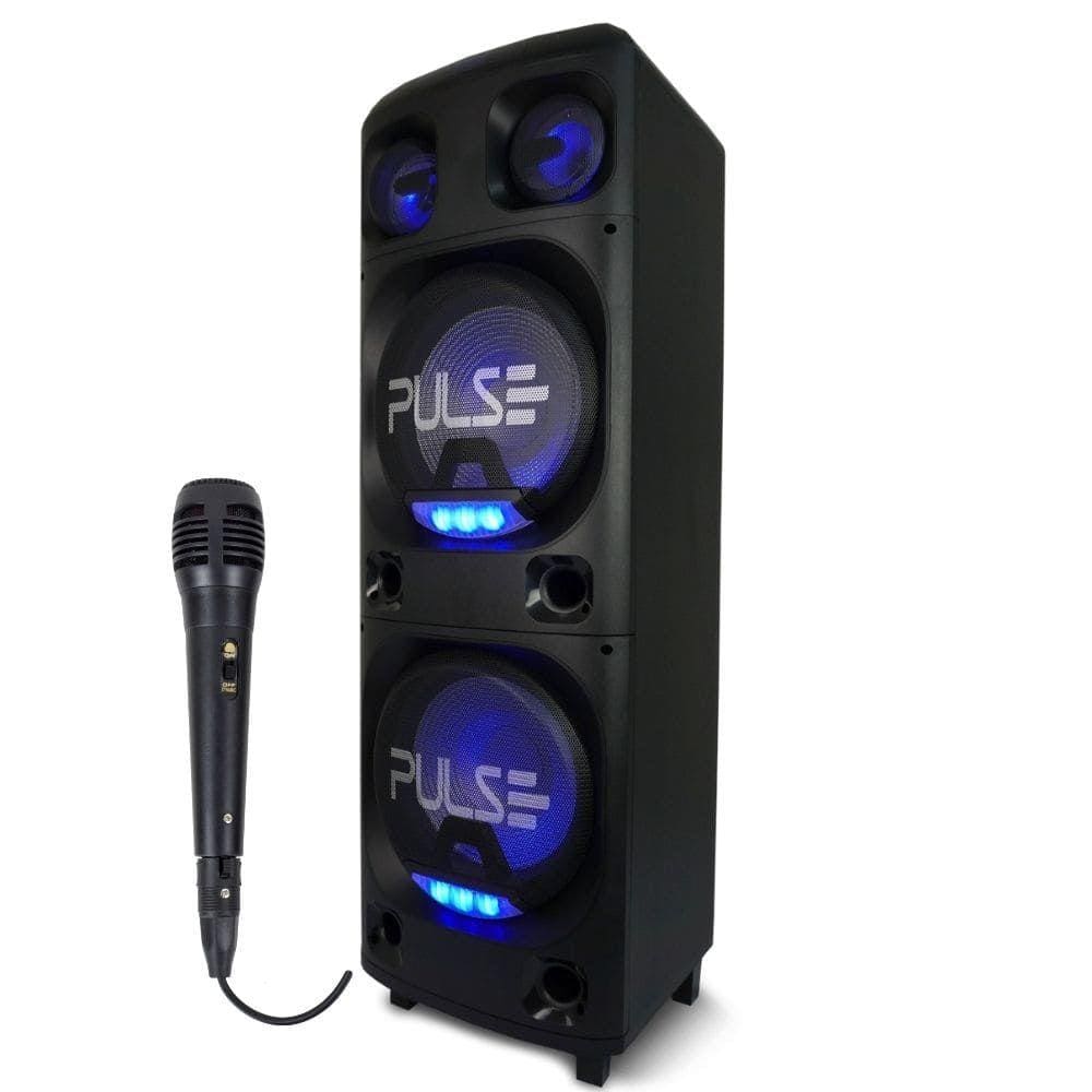 Caixa de Som Amplificada Pulse 2200W SP500 Potente Microfone