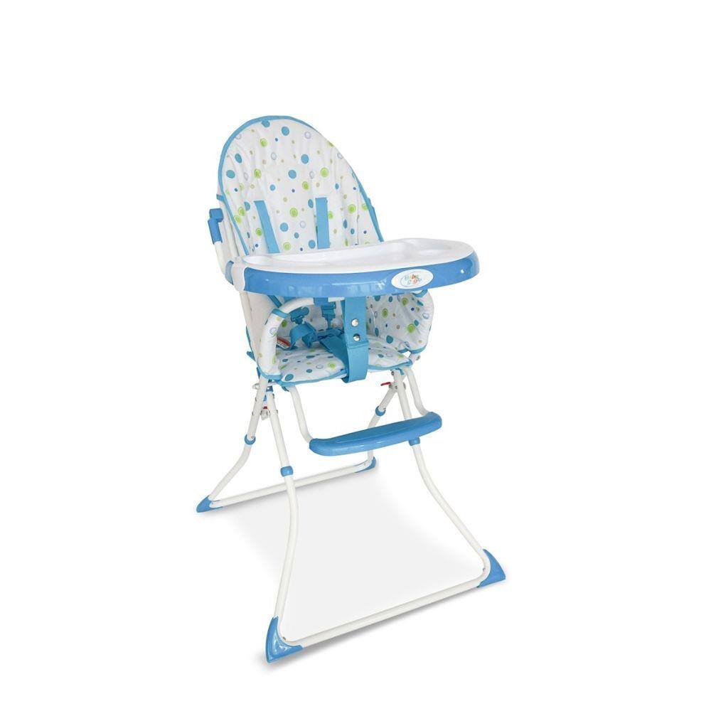 Cadeira Cadeirão Alimentação Bebe Infantil Criança Flash Azul