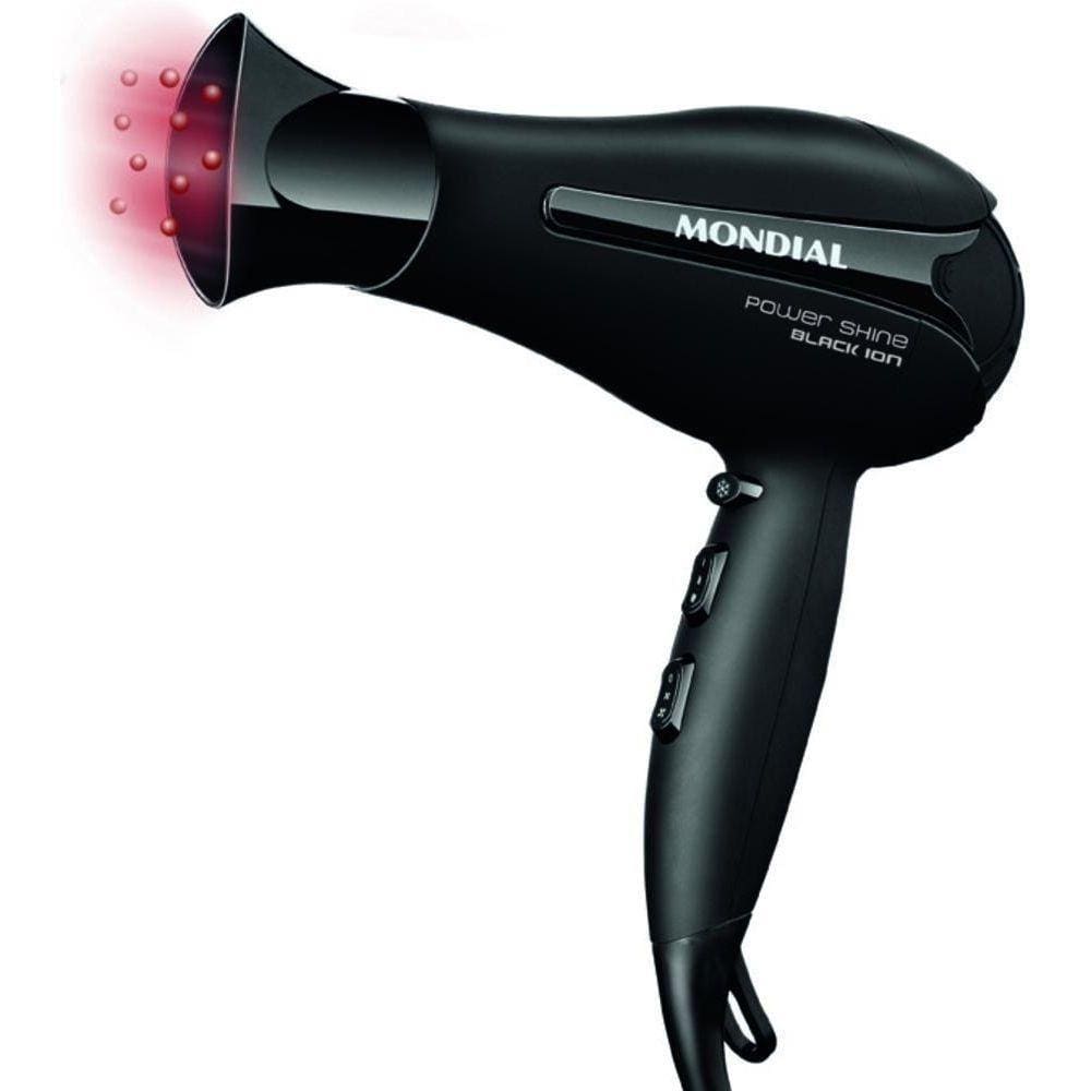 Secador De Cabelo Mondial Com 2 Velocidades 110V
