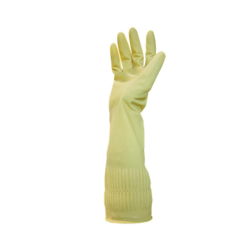 Luva Ranhurada Latex Flex Cano Longo G 1Par Vabene