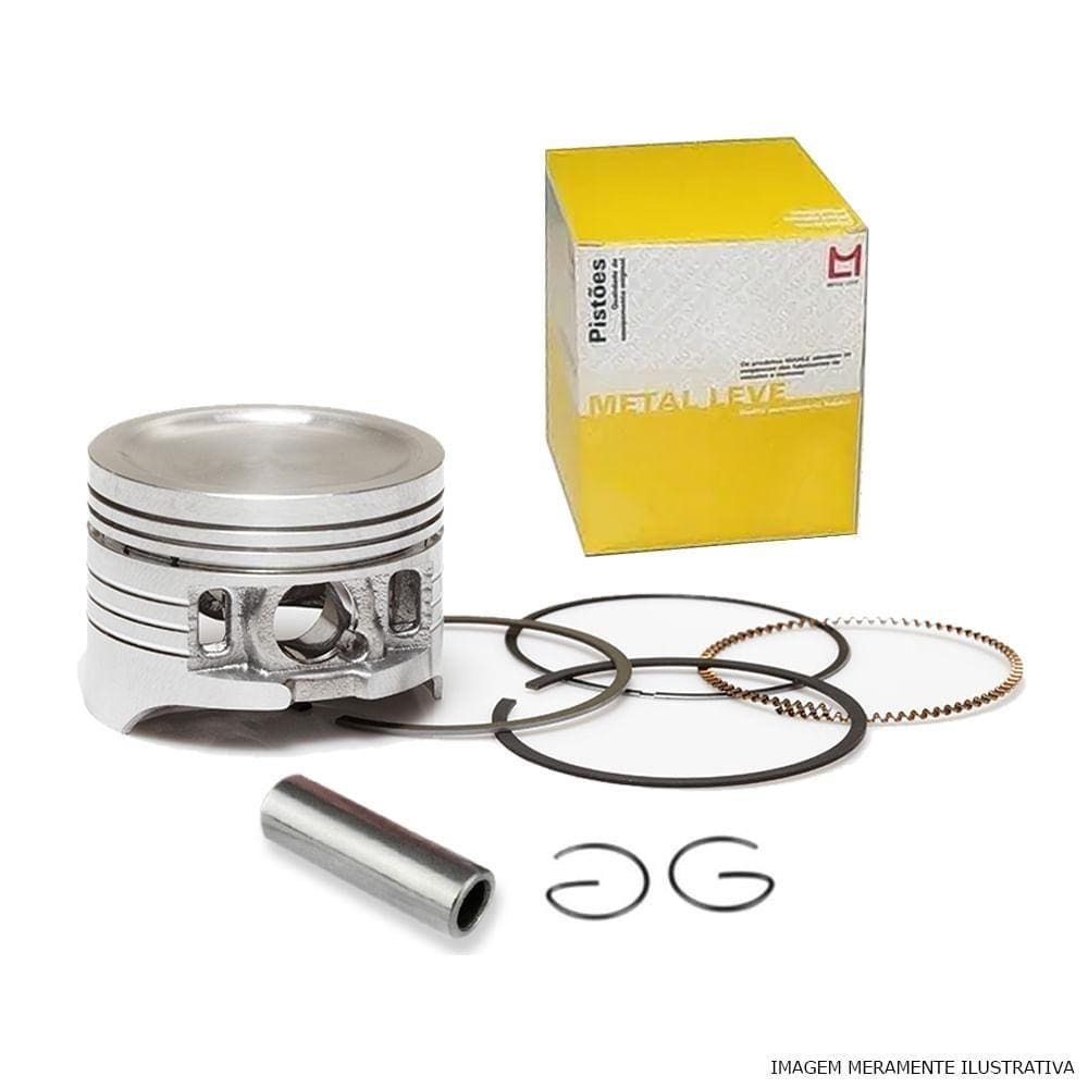 Pistão C/ Anéis Metal Leve CG 160 Titan Fan Start Bros 0,25