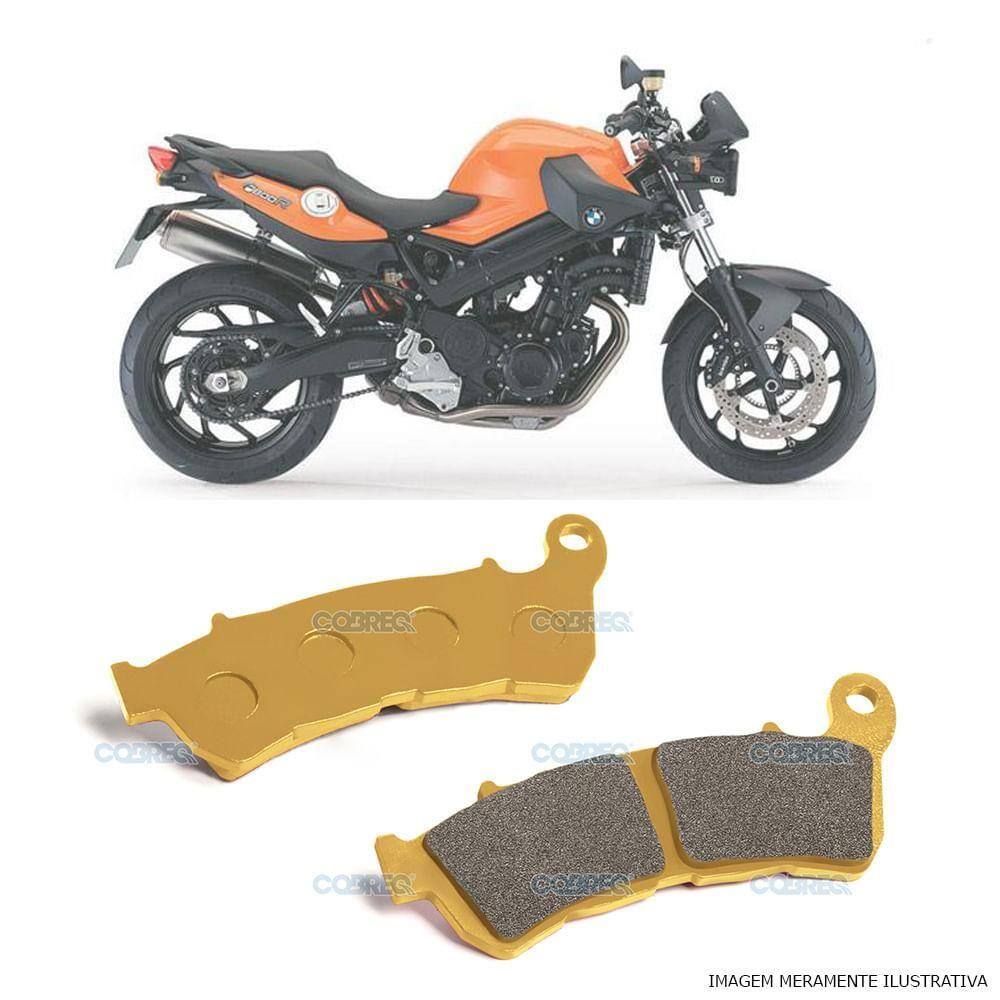 Pastilha Dianteira Ceramica Cobreq BMW F 800 R 2009-2017