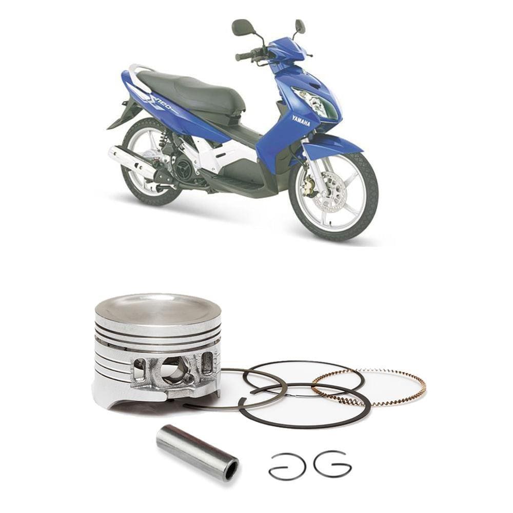 Jogo Anel Pistão Metal Leve AA.9244.10 Yamaha Neo 115