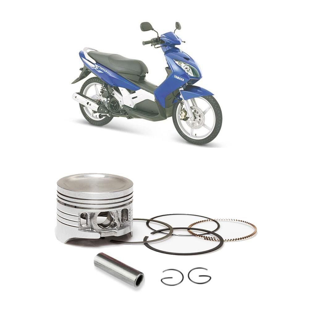 Jogo Anel Pistão Metal Leve AA.9244.07 Yamaha Neo 115