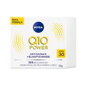 NIVEA Creme Facial Antissinais Q10 Power Dia FPS 30 Pele Mista a Oleosa 50g  50g