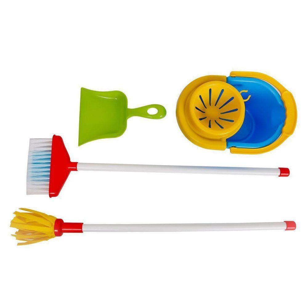 Carrinho De Limpeza Colorido Cleaning Trolley - Maral 1098