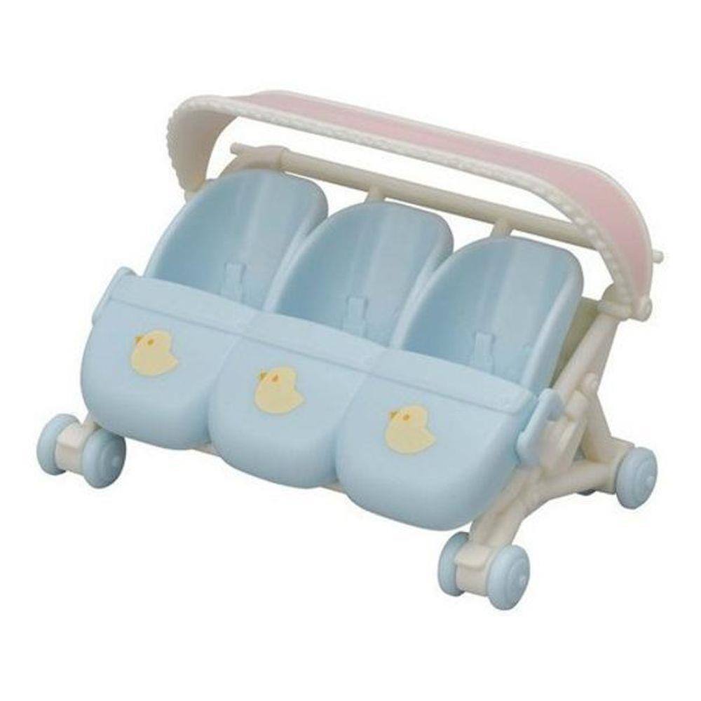 Sylvanian Families Carrinho Para Trigêmeos Epoch 5533