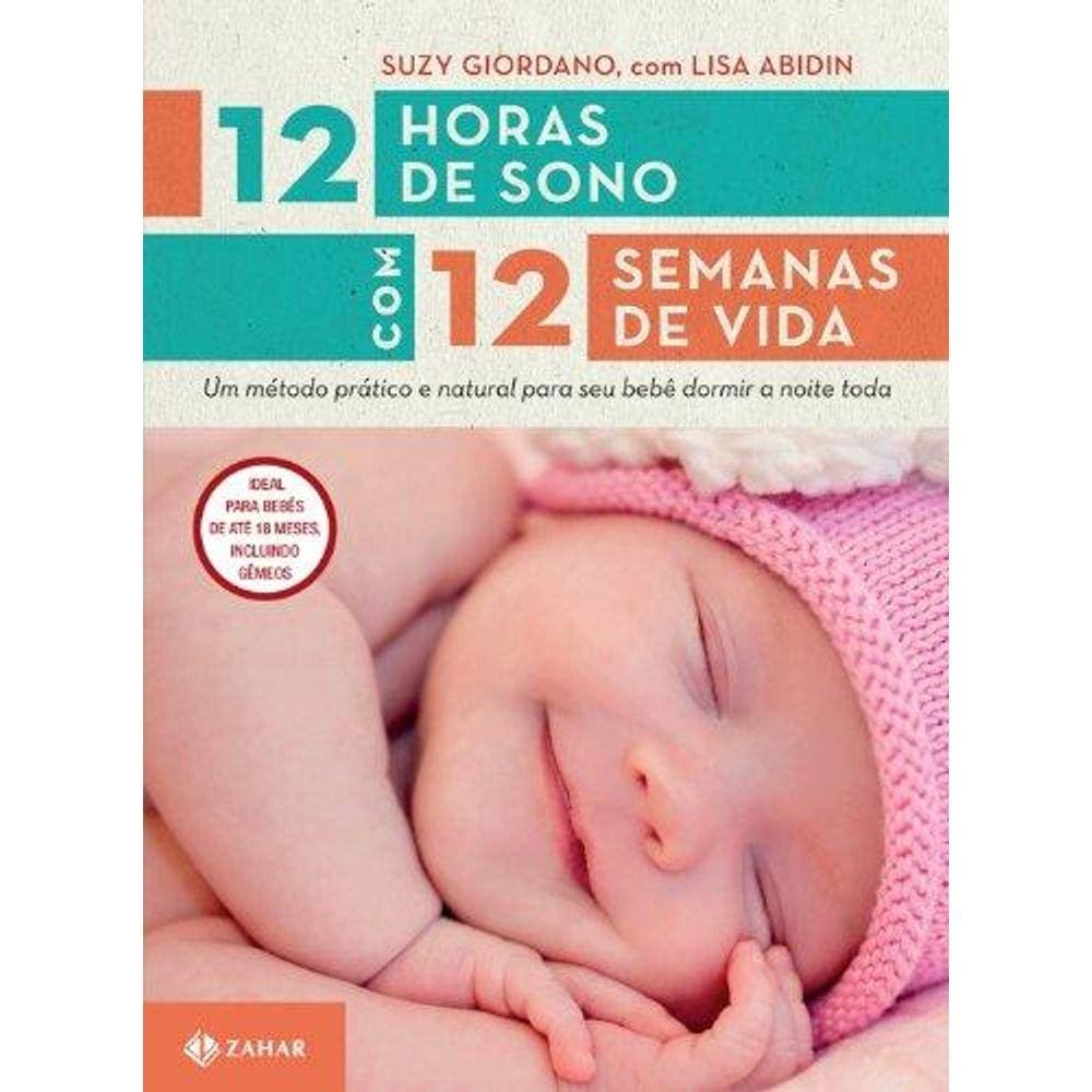 12 horas de sono com 12 semanas de vida