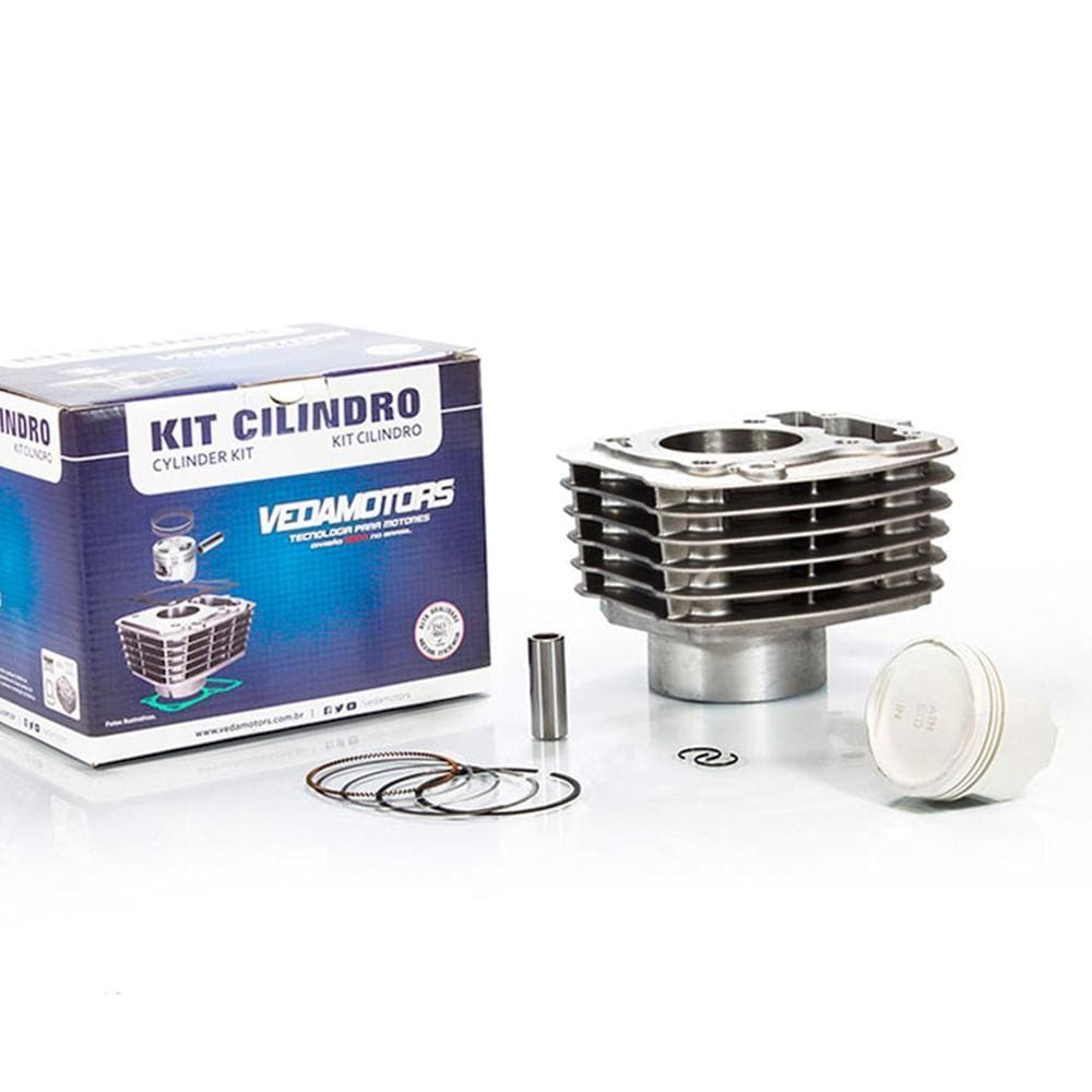 Kit Cilindro Motor 160cc Vedamotors CG 160 Cargo 2016-2018