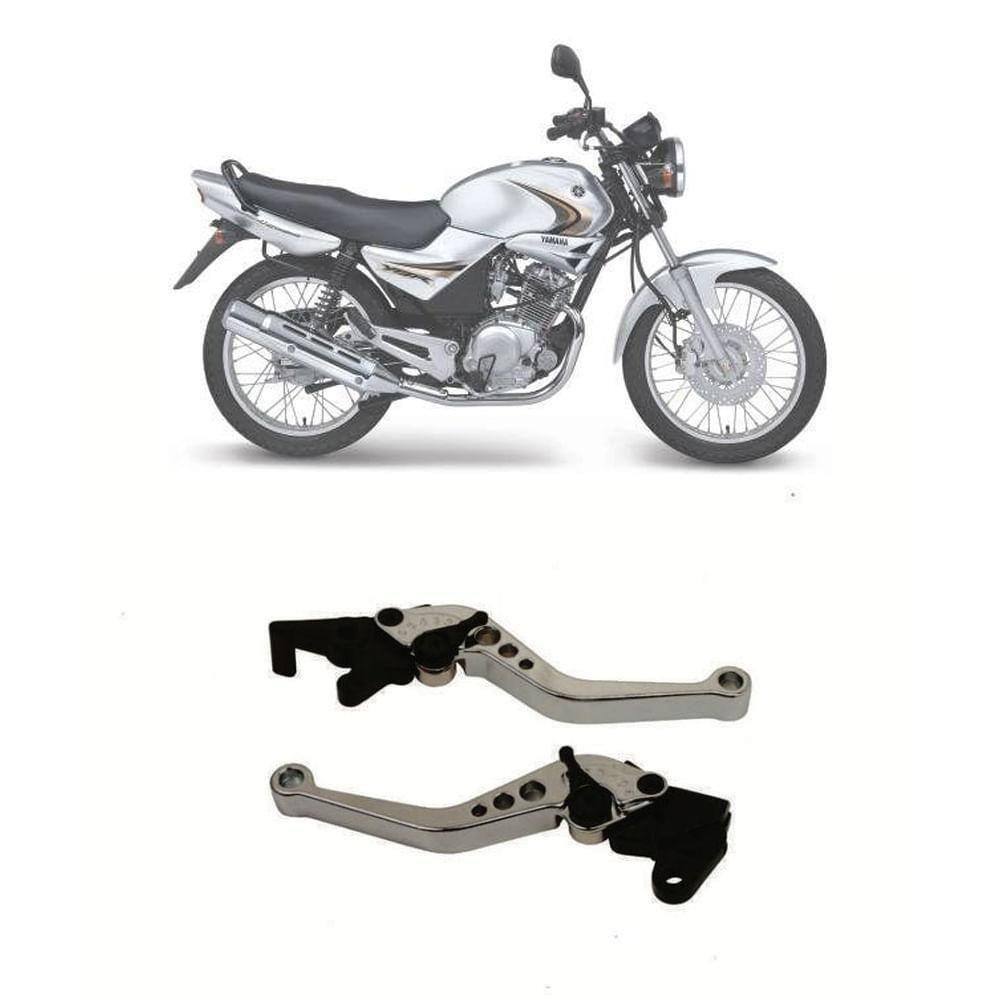 Manete Freio Esportivo Cromado Cometa 6904CR YBR 125 E 00-05