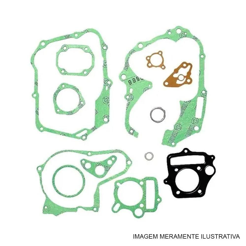 Jogo Junta Completo Motor Vedamotors Biz Pop 110i S Borracha