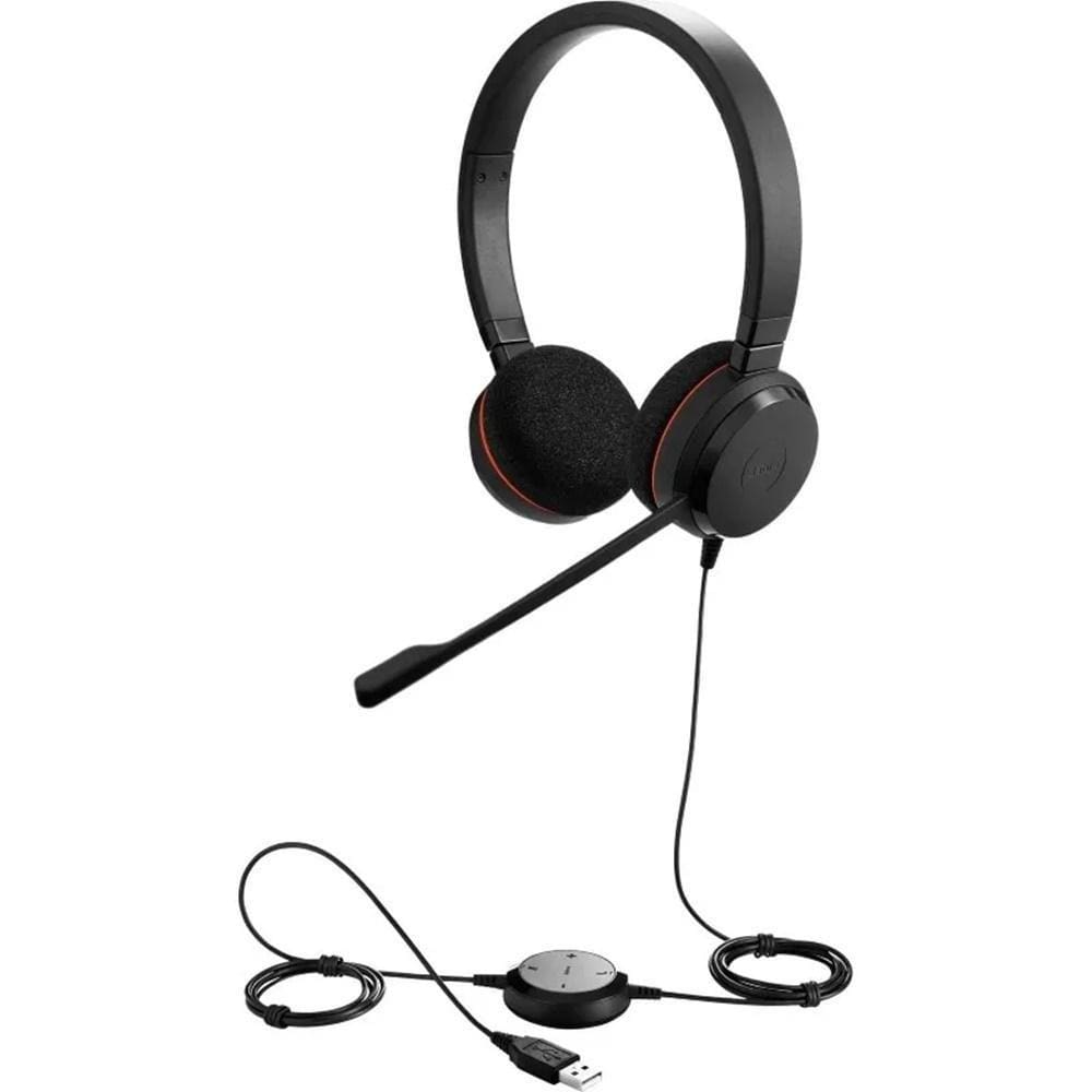 Headset Stereo Usb Cancelamento Ruído Evolve 20 Uc Jabra