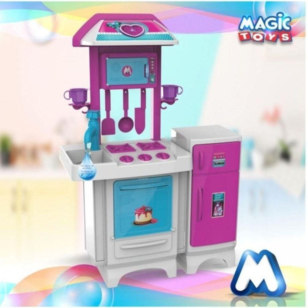 Cozinha Completa Pink Com Agua