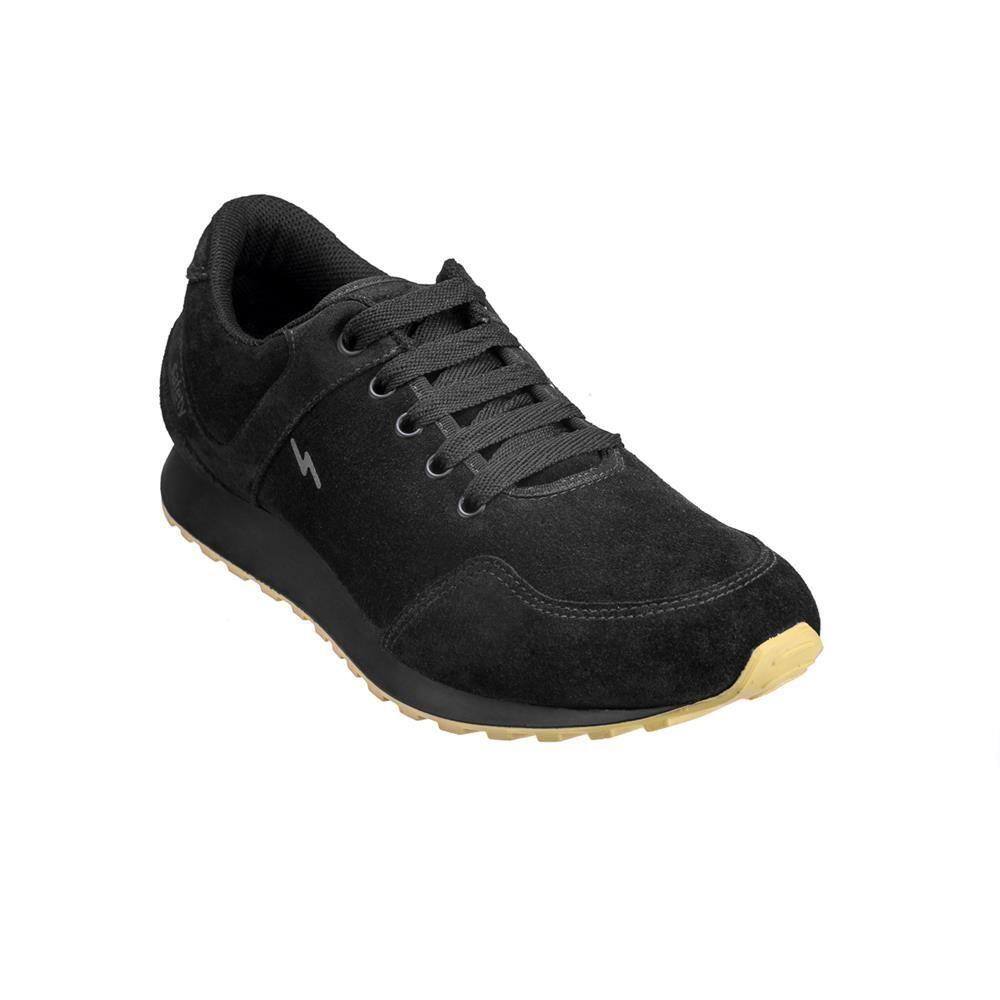 Sapato tenis ocupacional couro preto marluvas 50f61 srv | Extra