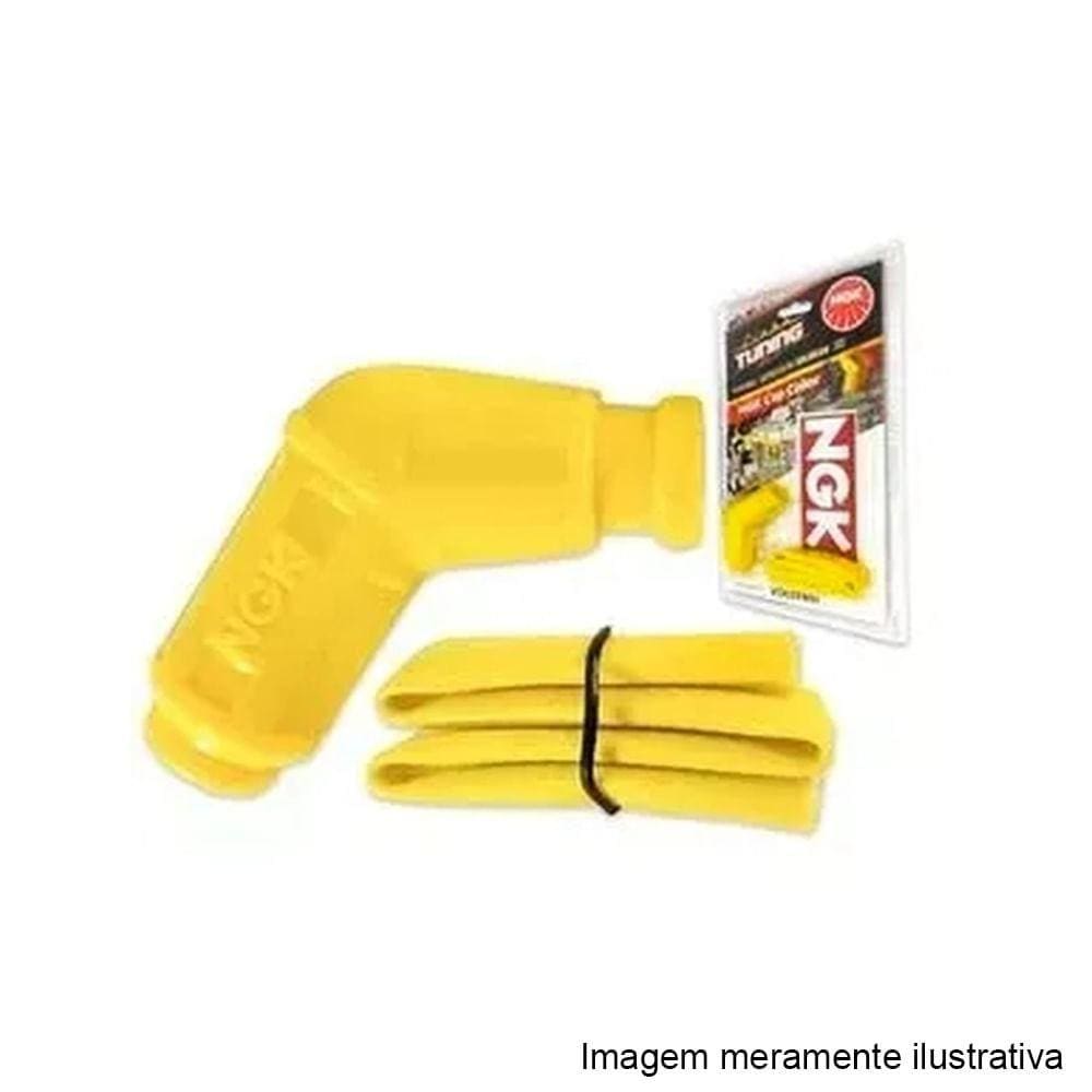 Cachimbo De Vela NGK VD05FMHBK Amarelo NXR 150 Bros CG Titan