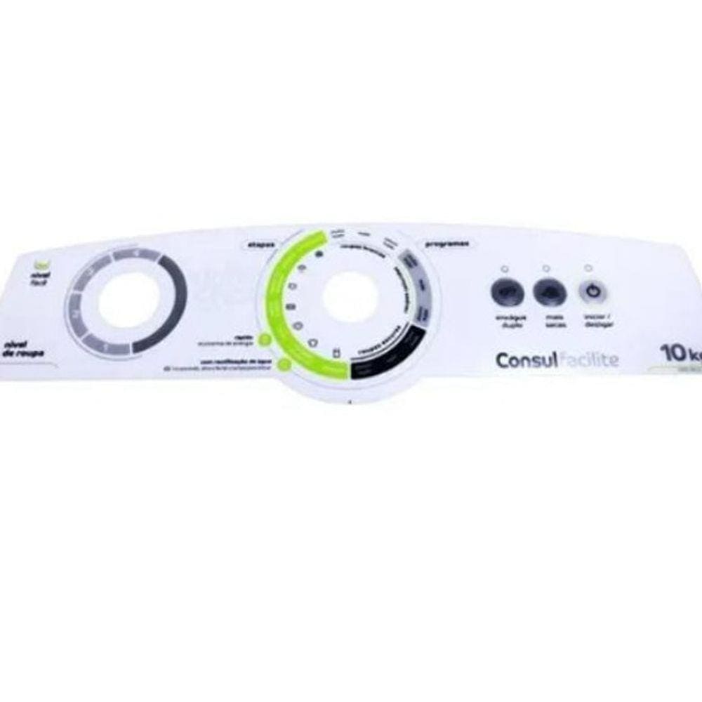 Adesivo Membrana Painel Lavadora Consul Facilite 10Kg Cwe10A