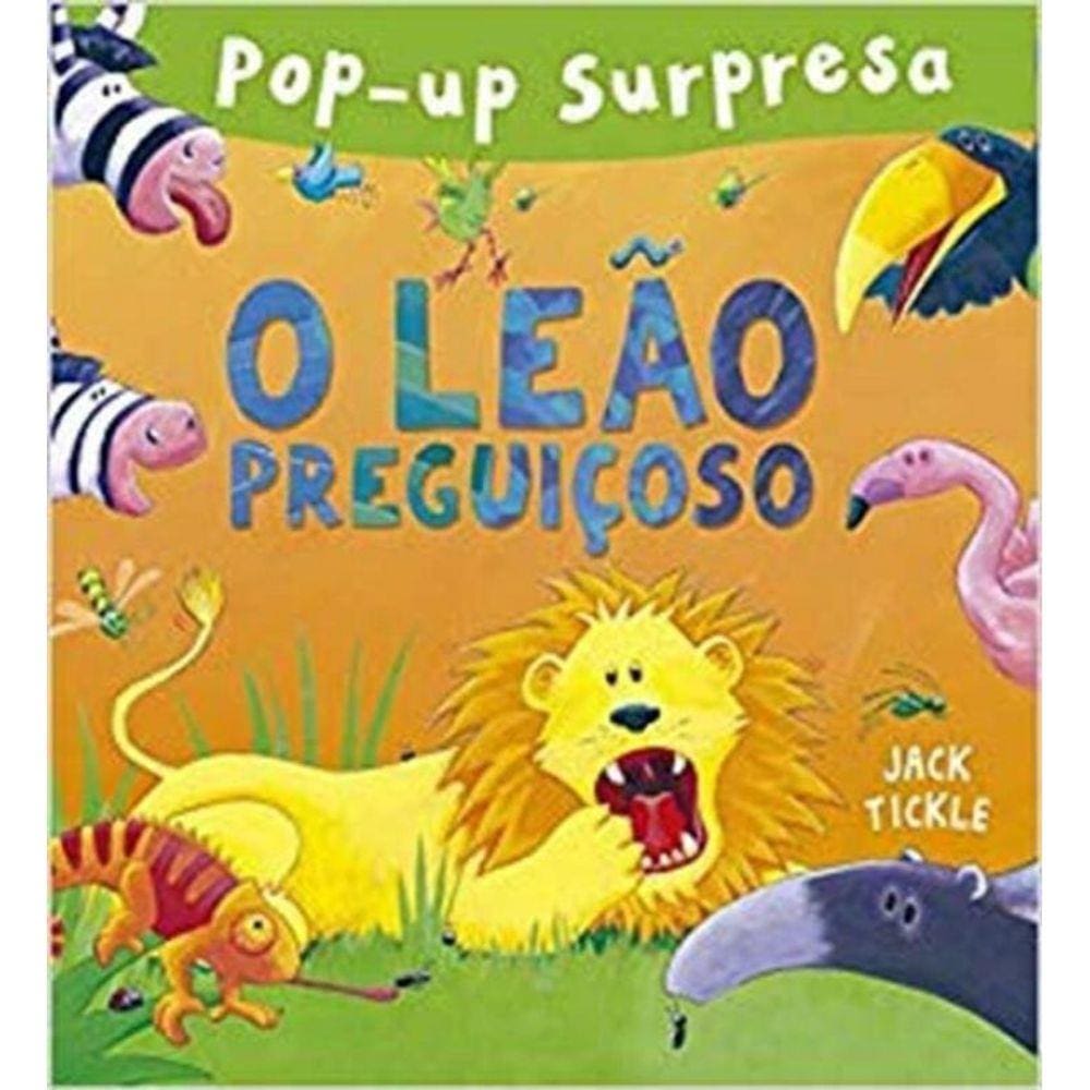 Pop-up Surpresa - O Leão Preguiçoso