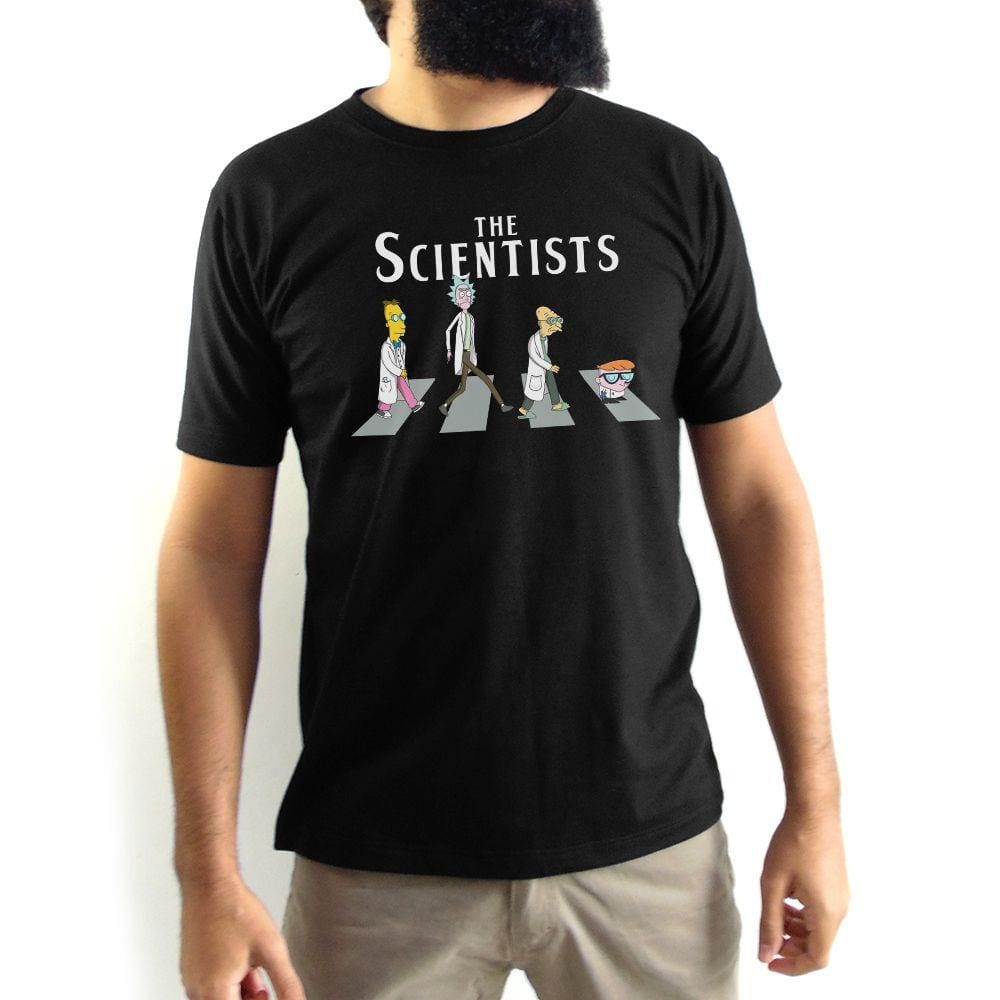 Camiseta Masculina The Scientists Preta