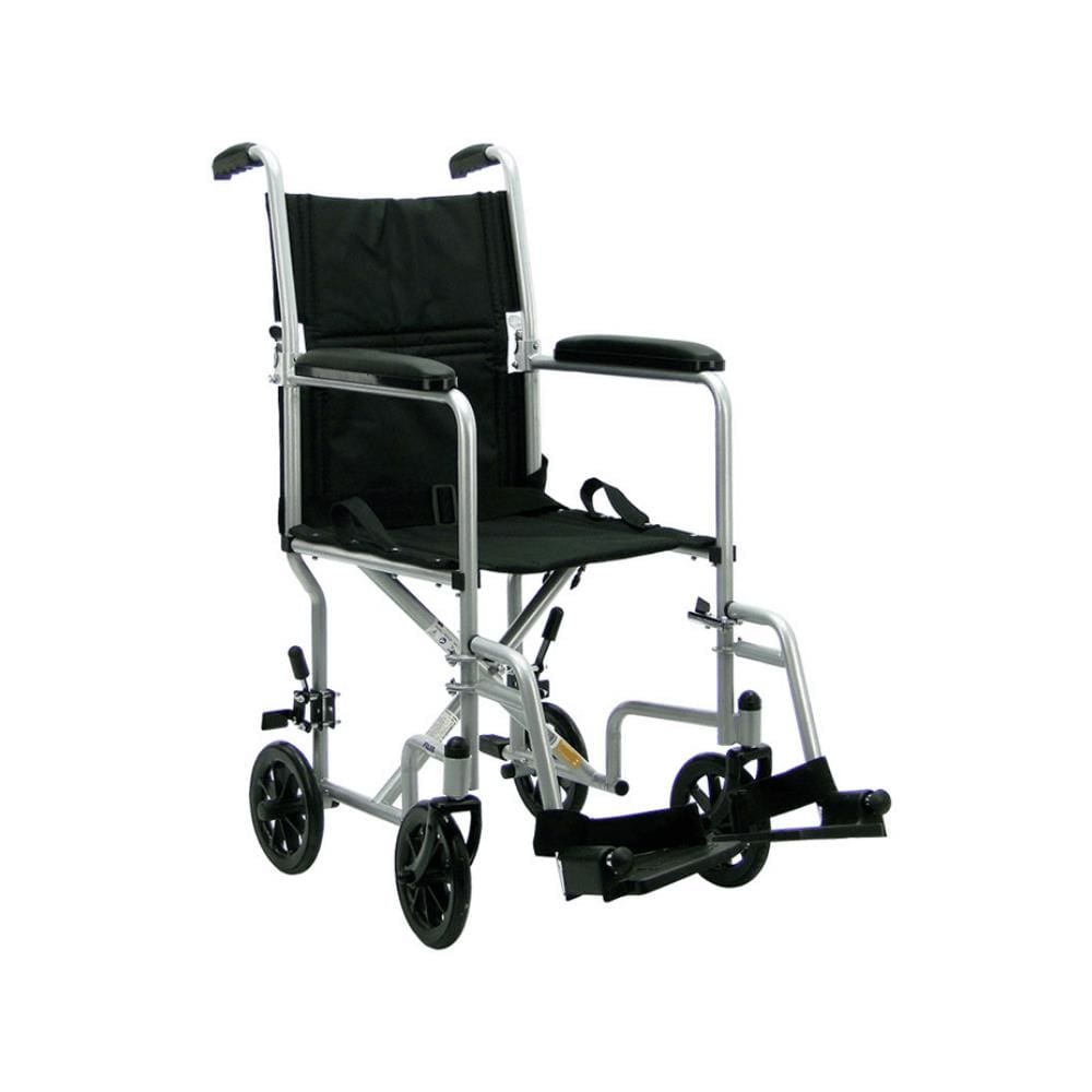 Cadeira de Rodas Manual Dobrável em Aço com Encosto Rebatível modelo Veneza - Praxis