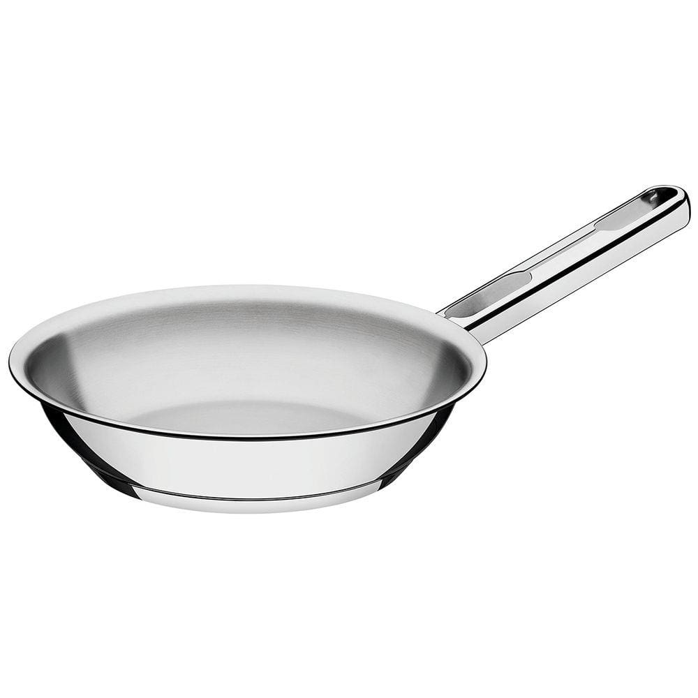 Frigideira Tramontina Allegra de Aço Inox Fundo Triplo 24cm