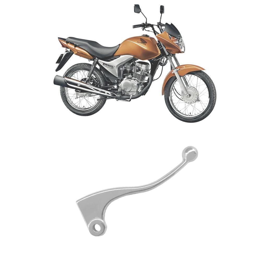 Manete Freio Curto Preto Cometa Honda CG 150 Titan Fan KS