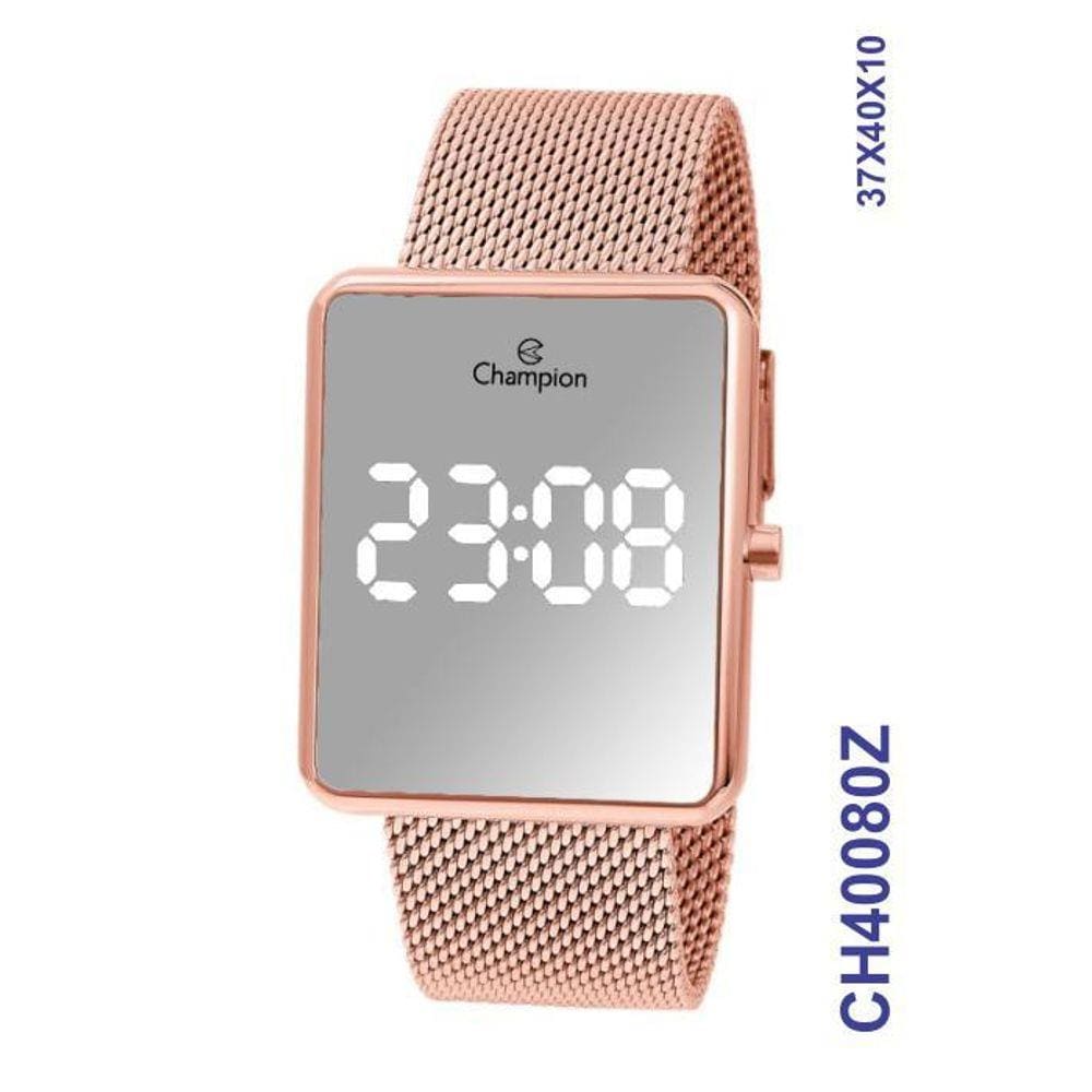 relogio champion smart rose